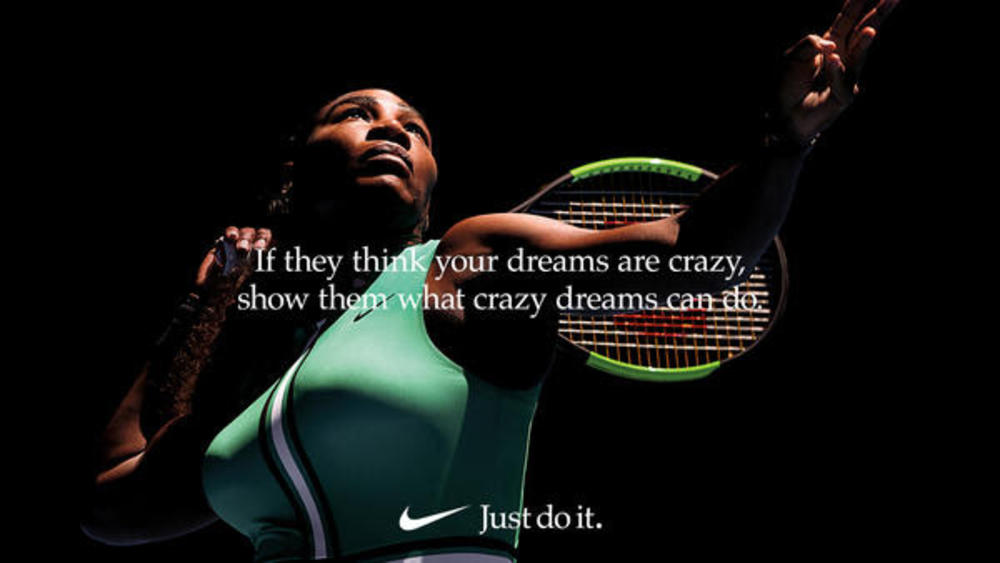 Une publicité de Nike sur la storytelling d'un ambassadeur de la marque
