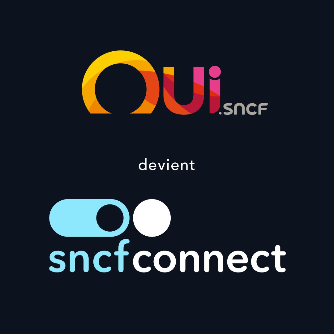 La présentation du rebranding du logo de SNCF 