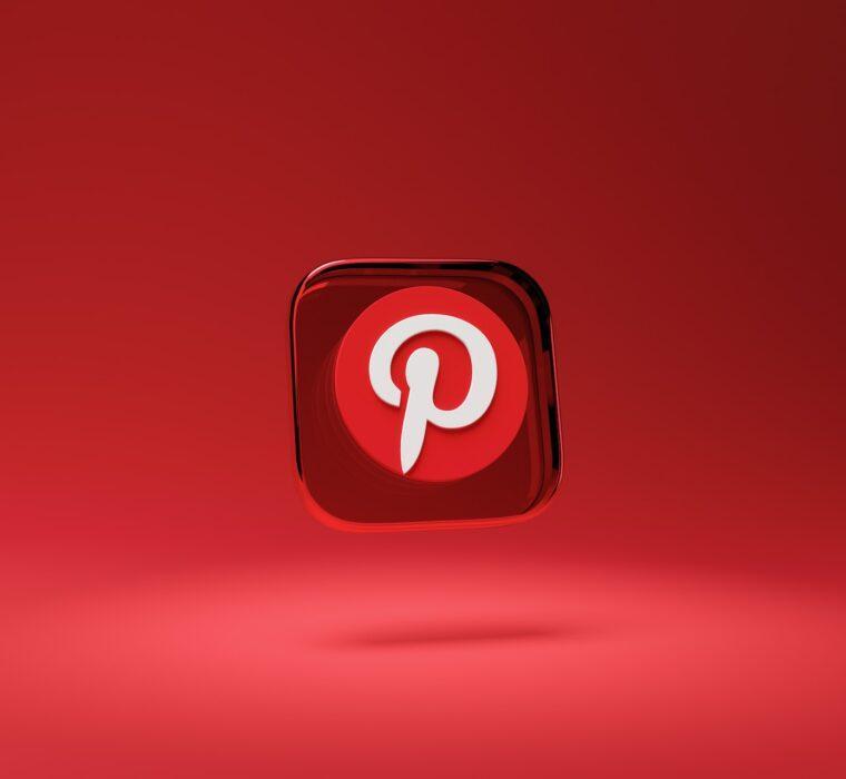 Cover d'article avec le logo de la plateforme Pinterest